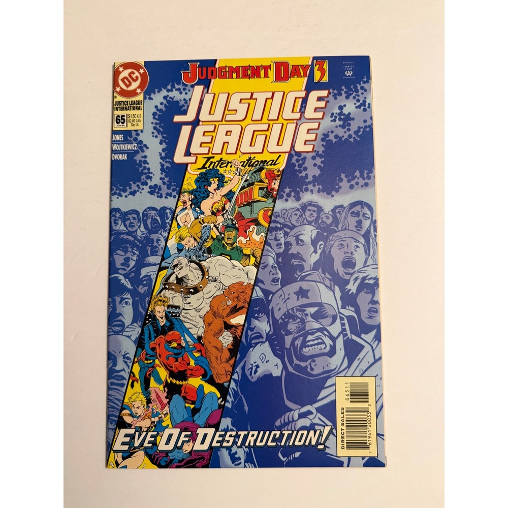 Justice League International 65 DC Comics 1994 Judgment Day 3 Eve of Destruction